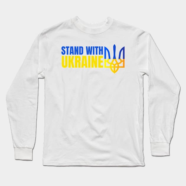 stand with ukraine Long Sleeve T-Shirt by Fashion planet